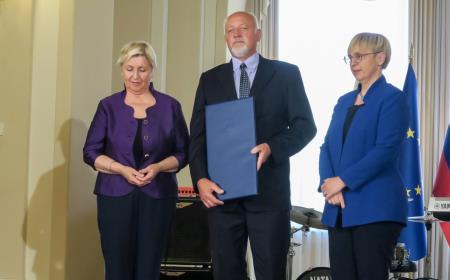 Alojz Klančišar prejel priznanje Republike Slovenije